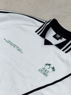 Know Jesus, Know Peace Signature White Striped Collar Sweatshirt | Peace®